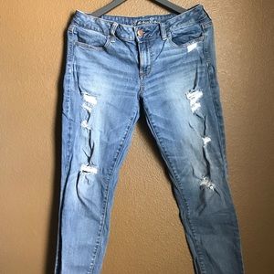 AE American Eagle Cropped Skinny Jean